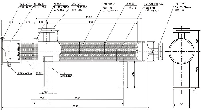 防爆电加热器安装技术说明